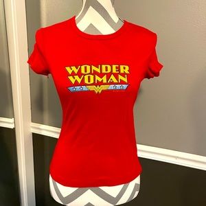 Wonder Woman red shirt